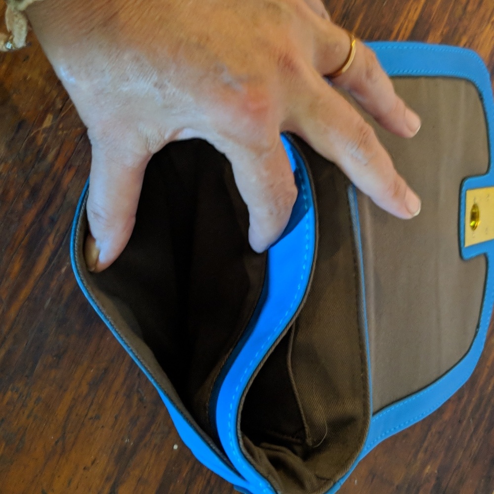 J Crew Leather Saddlebag Crossbody - Picture 6 of 6
